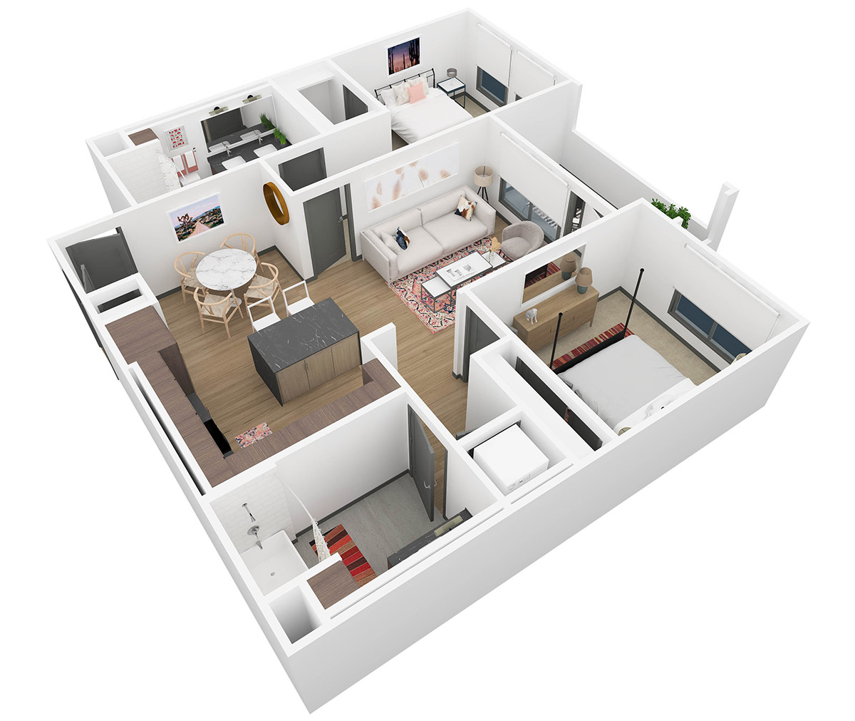 Persea 2 Bedroom Floor Plan - B2 - 8