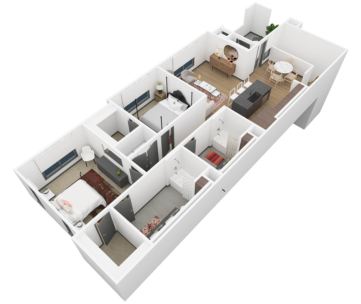 Persea 2 Bedroom Floor Plan - B3 - 11